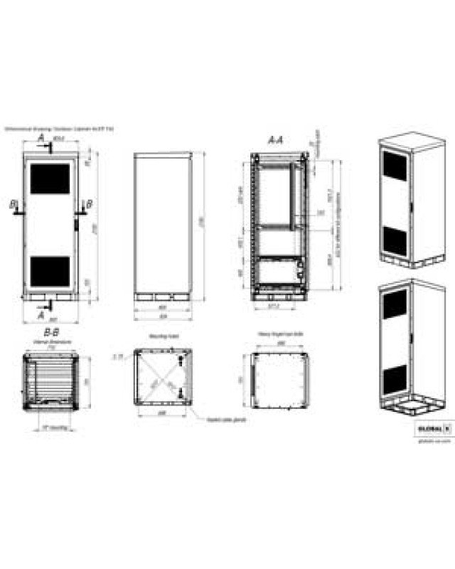 Габаритне креслення AirEff T42